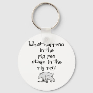Pig Pen Key Ring