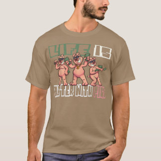 Pig Pig Farmer Farmer Farmer Farm Piglet  T-Shirt