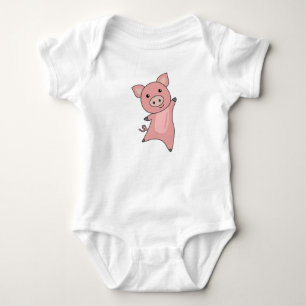 Pig Piggy Piglet Funny Pigs Baby Bodysuit