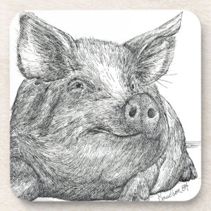 Pig Piglet Coaster