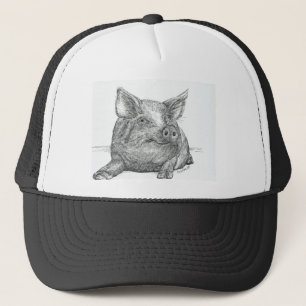 Pig Piglet Trucker Hat
