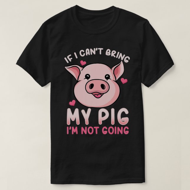 Pig Pigs Kawaii Gift  T-Shirt (Design Front)