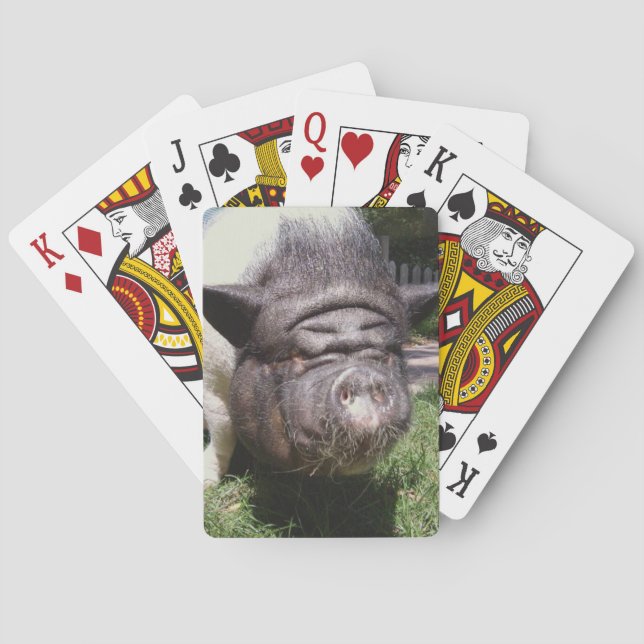 Pig Playing Cards (Back)