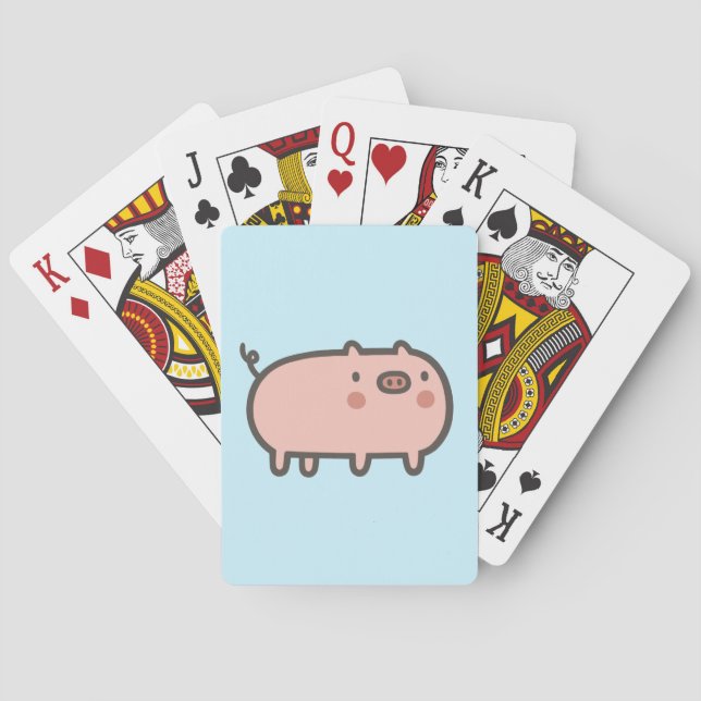 Pig Playing Cards (Back)