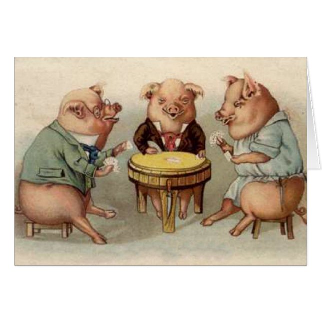 PIG POKER (Front Horizontal)