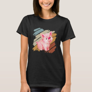 Pig Pork Pink Men Women Piggy Piglet Boar Swine Ho T-Shirt