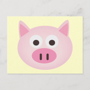 Pig Postcard