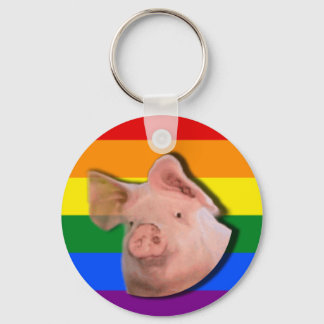 Pig pride Keychain