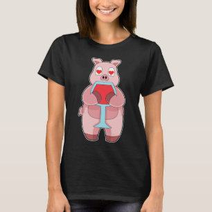 Pig Red wine T-Shirt