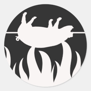 Pig Roast BBQ Sticker