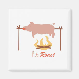 Pig Roast Magnet
