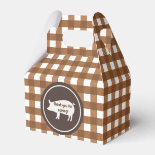 Pig roast thank you party box