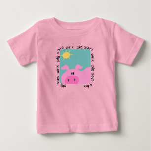 Pig Says Oink Tshirts and Gifts