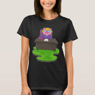 Pig Secretary Desk Office T-Shirt