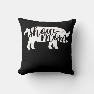 Pig Show Mum Cushion
