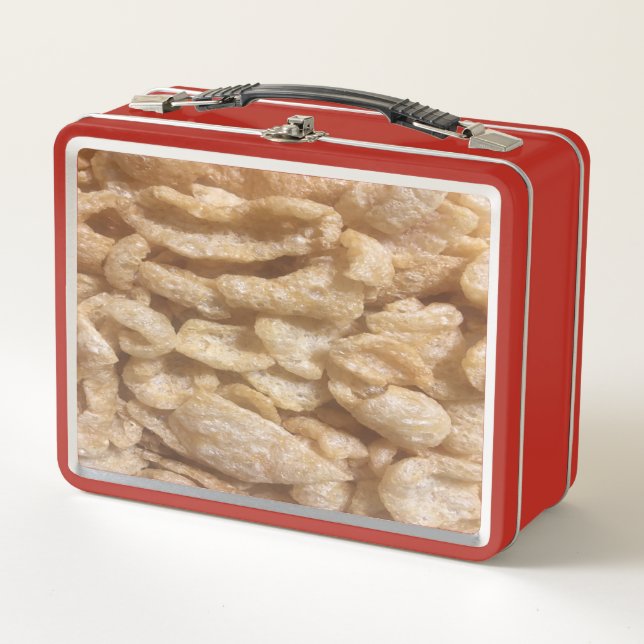 Pig Skins Metal Lunch Box (Front)