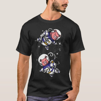 Pig Space Astronauts T-Shirt