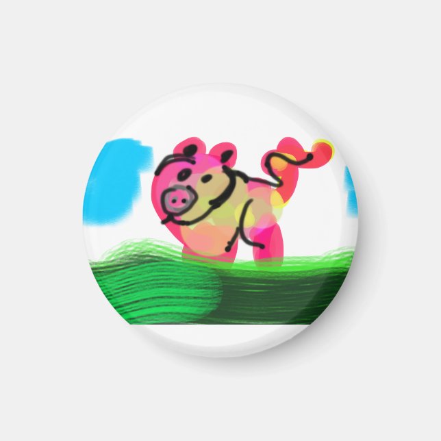 Pig spring  magnet (Front)