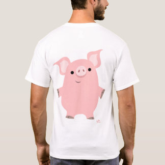 Pig standing up T-Shirt (design on the back)