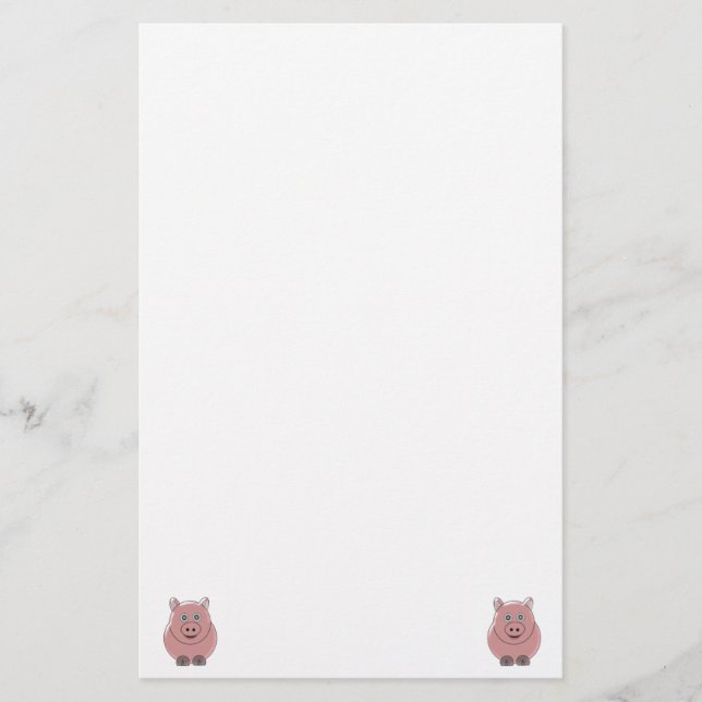 Pig Stationery (Front)