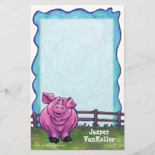 Pig Stationery