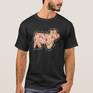Pig Strawberry Stock Show Livestock Show Mom Hog B T-Shirt
