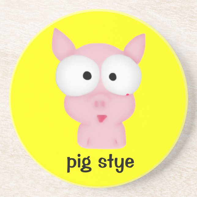 Pig Stye Coaster (Front)