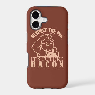 PIG TO BACON custom colour iPhone case