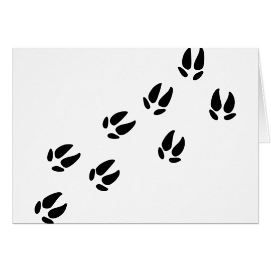 Pig - Tracks Card