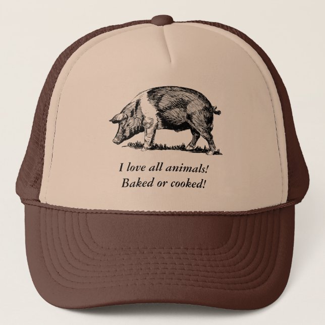 Pig Trucker Hat (Front)