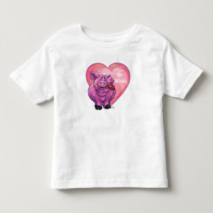 Pig Valentine's Day Toddler T-Shirt
