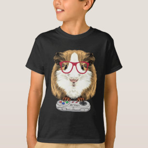 Pig Video Game Wildlife Animal Guinea Pig Gamers 1 T-Shirt