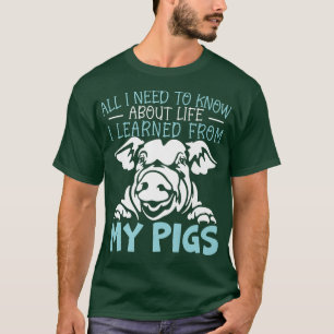 Pig Whisperer Animal Farming Farmer Meat Swine Pig T-Shirt