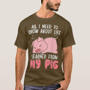 Pig Whisperer Animal Farming Farmer Meat Swine Pig T-Shirt