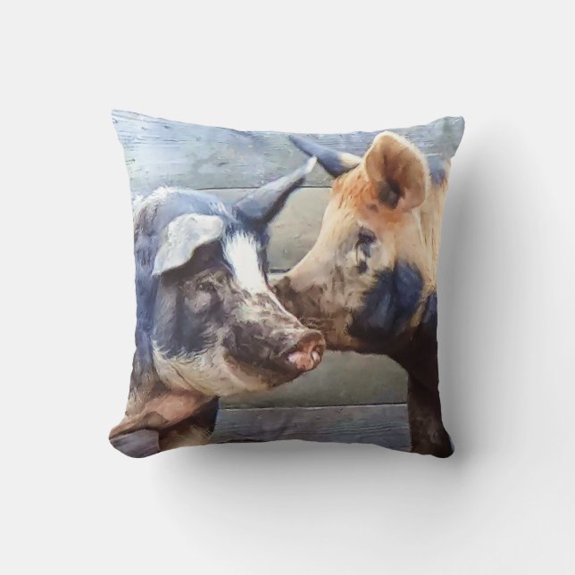 Pig Whisperer Cushion (Front)
