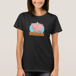 Pig Whisperer Farm Farmer Cute Piggy Men Women T-Shirt