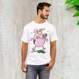 Pig With Money T-Shirt