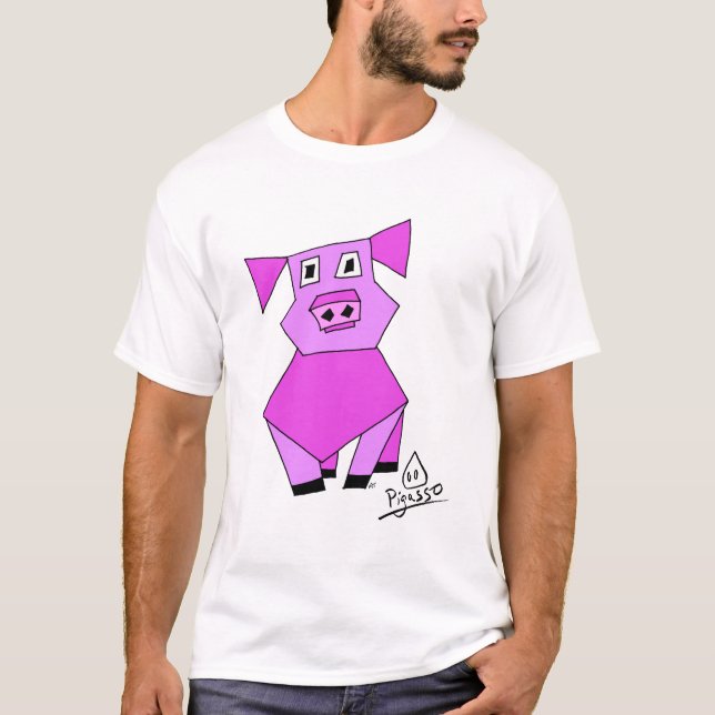Pigasso: The Pig T-Shirt (Front)