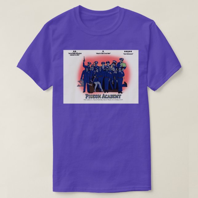 Pigeon Academy T-Shirt (Design Front)