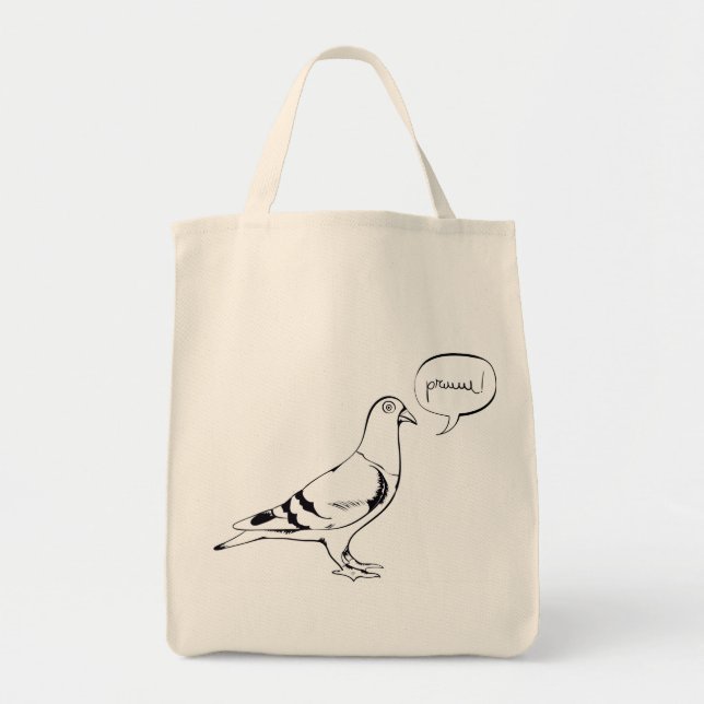Pigeon Bag. Tote Bag (Front)