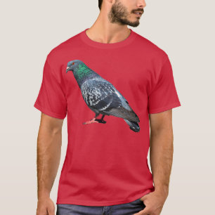 PIGEON Best HD Pigeon Bird Print Columbidae Typica T-Shirt