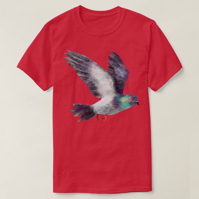 Pigeon bird 24 T-Shirt (Design Front)
