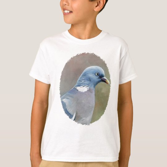 Pigeon Bird Art Kids t shirt