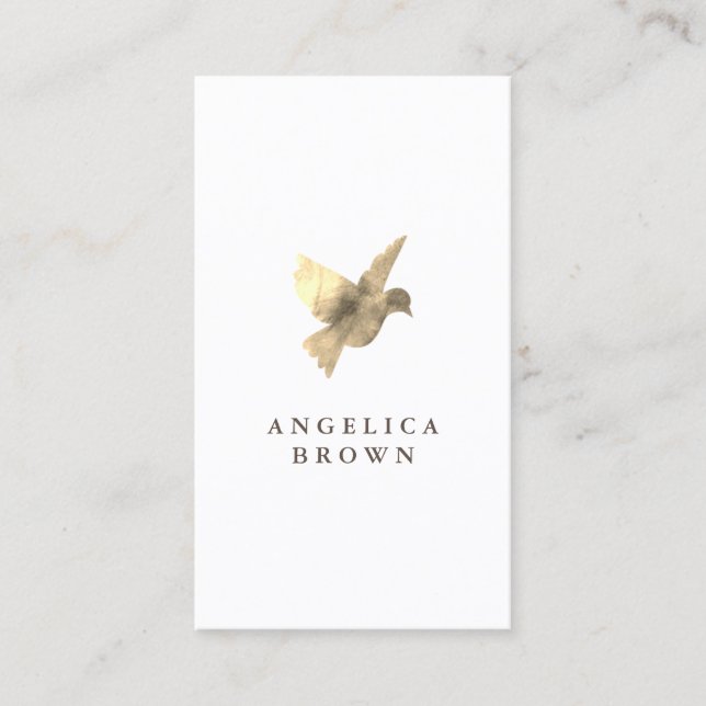 Pigeon Business Card (Front)