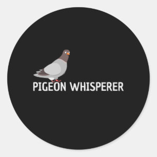 Pigeon Carrier Pigeon Classic Round Sticker