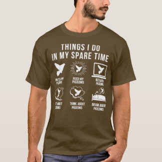 Pigeon Carrier Pigeons Birds Pigeon Breeding 3 T-Shirt