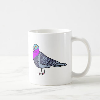 pigeon coffee mug