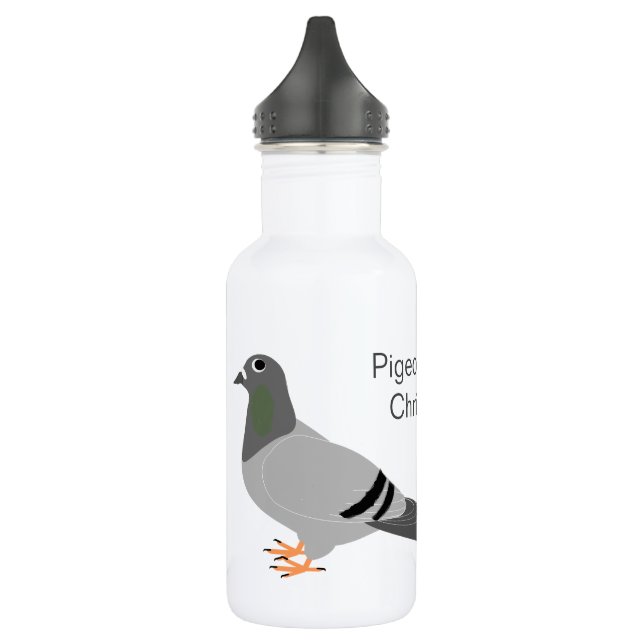 Pigeon Design 532 Ml Water Bottle (Left)