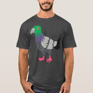 Pigeon Design Breeder Pigeon Racing Gift T-Shirt