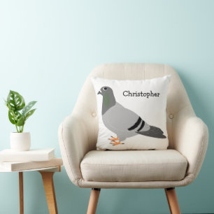 Pigeon Design Personalised Cushion